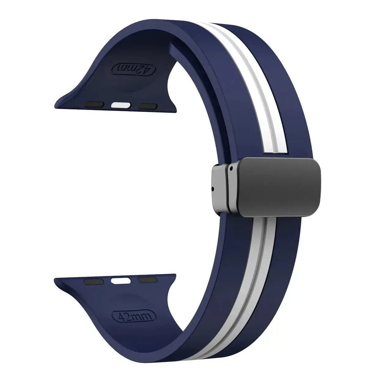 Apple Watch Silicone Strap - Durable Magnetic Closure Design BandsCo Straps