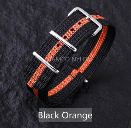 COROS Nylon Ribbed Watch Band For Smartwatch - Military Washable Strap BandsCo Straps