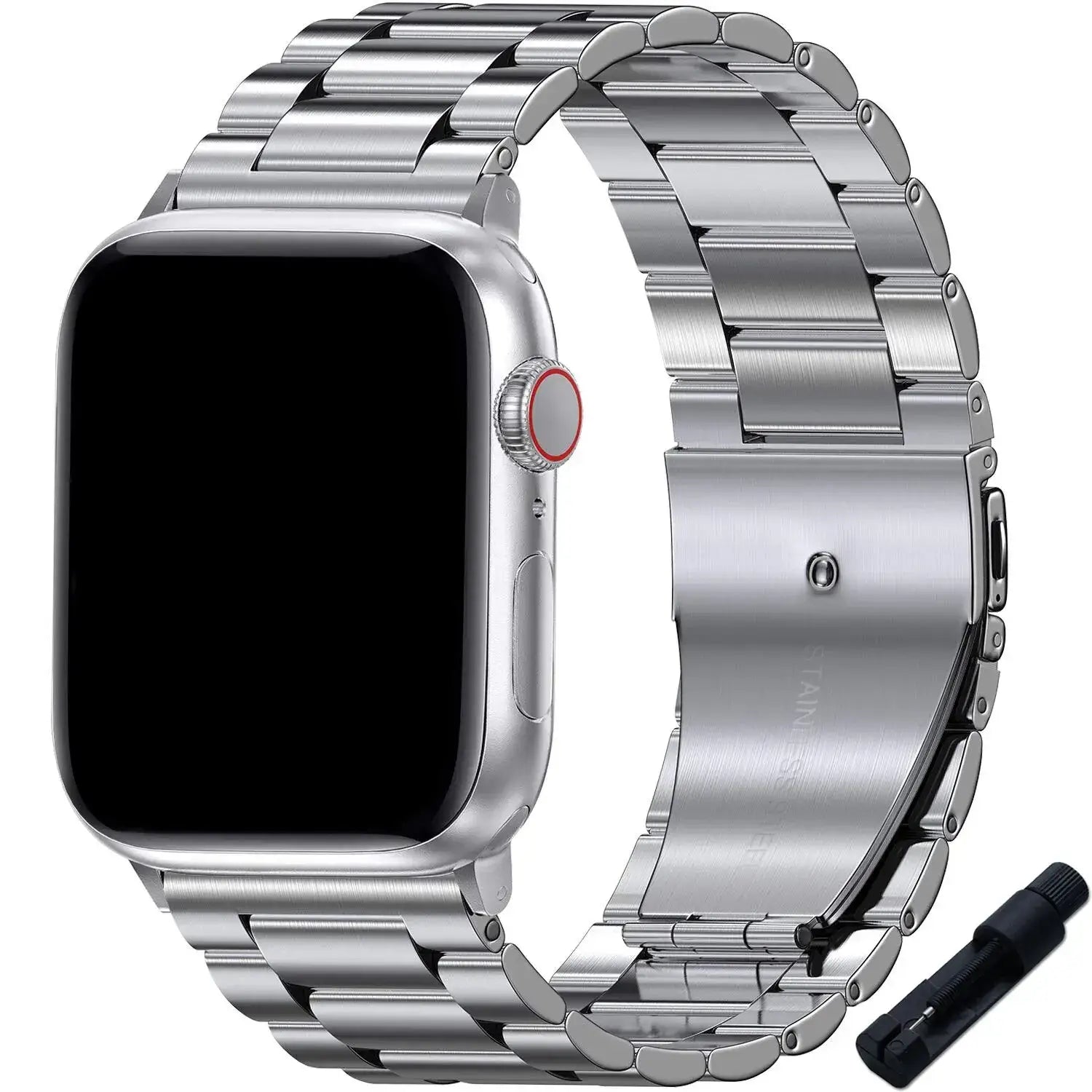 Apple Watch Stainless Steel Band - Sleek Durable Design BandsCo Straps