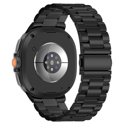 Galaxy Watch 8 Stainless Steel Band – Stylish Metal Bracelet Wristwatchstraps.co