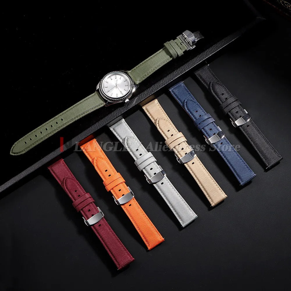 Amazfit Sailcloth Watch Band Nylon Strap Quick Release Waterproof BandsCo Straps