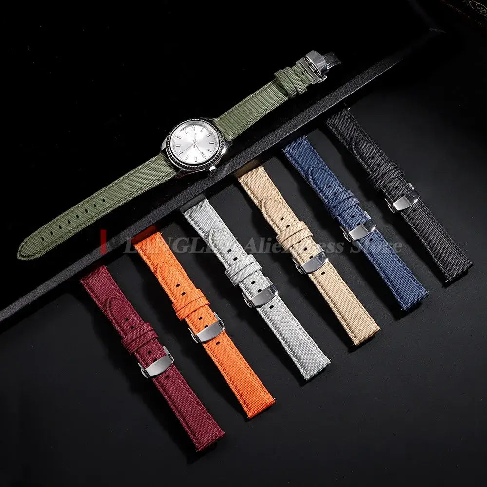 Amazfit Sailcloth Watch Band Nylon Strap Quick Release Waterproof BandsCo Straps