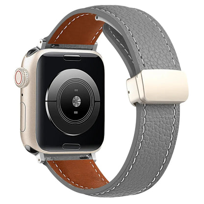 Apple Watch Leather Band - Premium Stylish Strap with Buckle BandsCo Straps