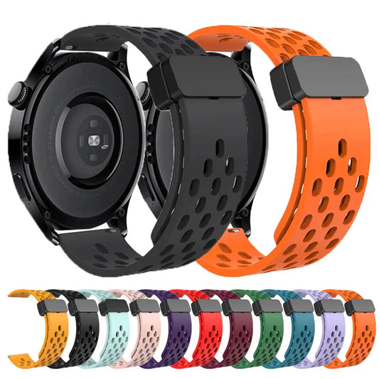COROS Silicone Magnetic Watch Band For Smartwatch Replacement Strap BandsCo Straps