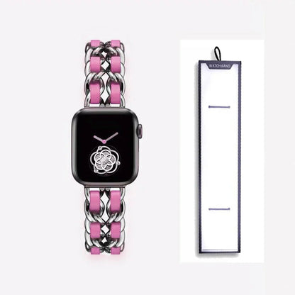 Apple Watch Stainless Steel Strap - Luxury Chain Design BandsCo Straps
