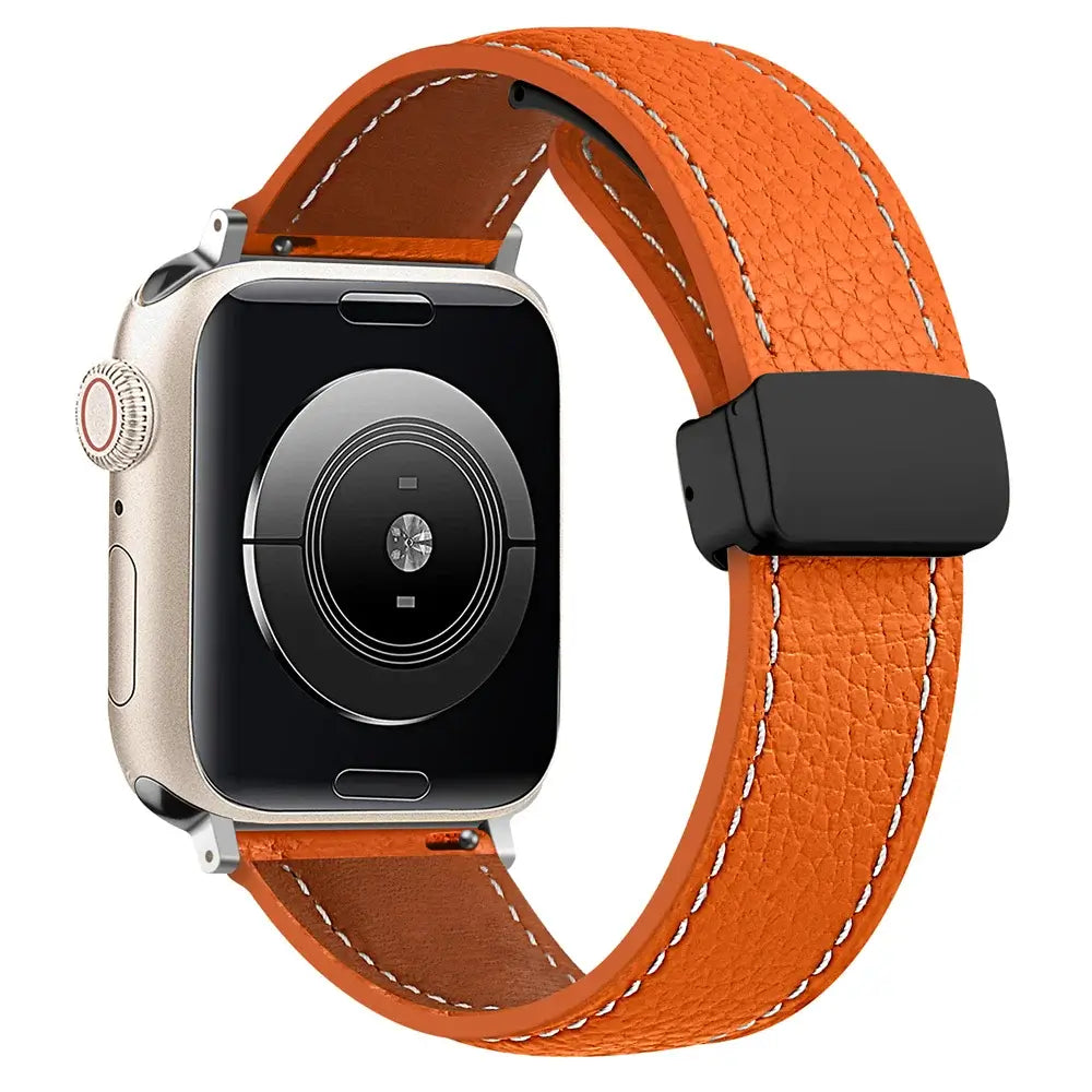 Apple Watch Leather Band - Premium Stylish Strap with Buckle BandsCo Straps