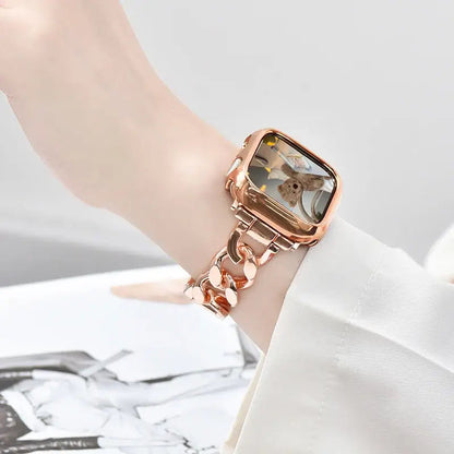 Apple Watch Metal Chain Strap - Premium Stylish Design BandsCo Straps