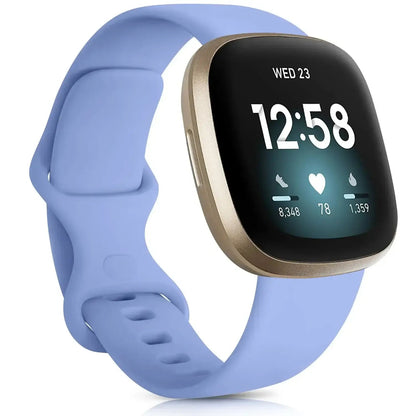 Fitbit Versa & Sense Silicone Bands - Lightweight Minimalist Design BandsCo Straps