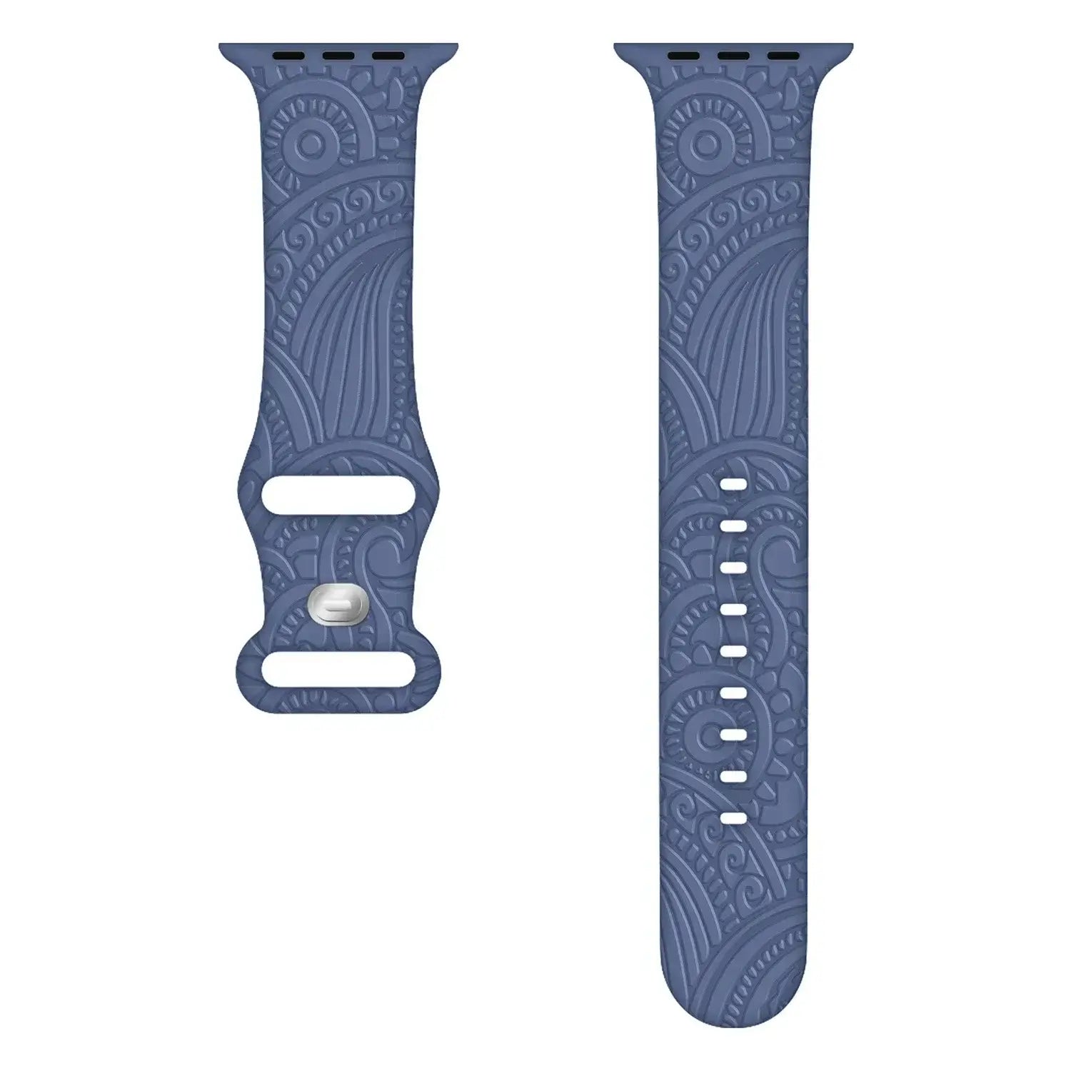Apple Watch Silicone Strap - Stylish, Engraved Design BandsCo Straps