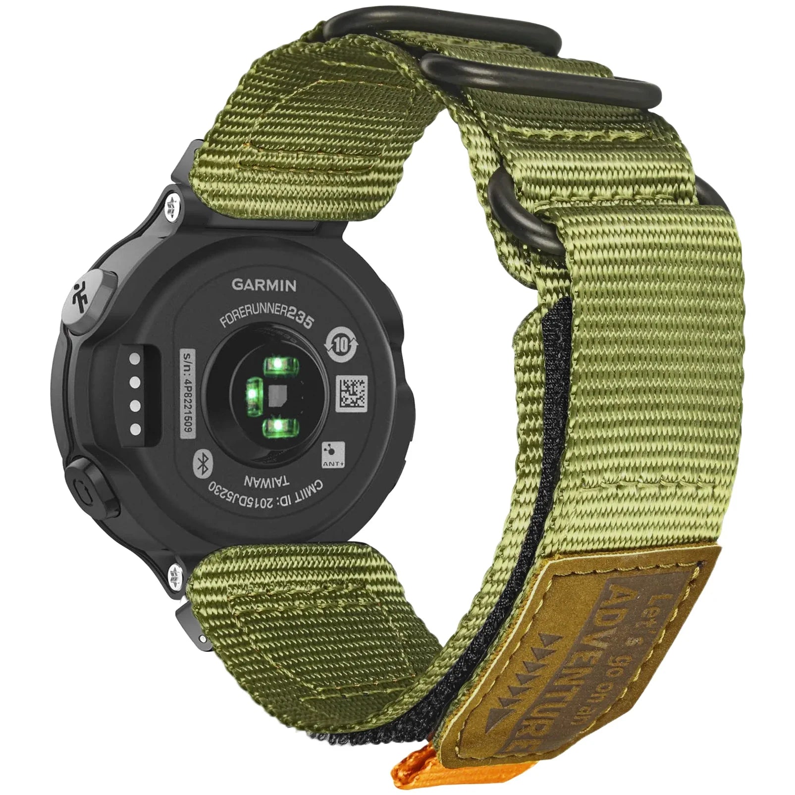 Garmin Rugged Nylon Watch Band Strap - Durable Design BandsCo Straps