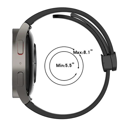 Fitbit Versa & Sense Silicone Strap With Magnetic Clasp BandsCo Straps