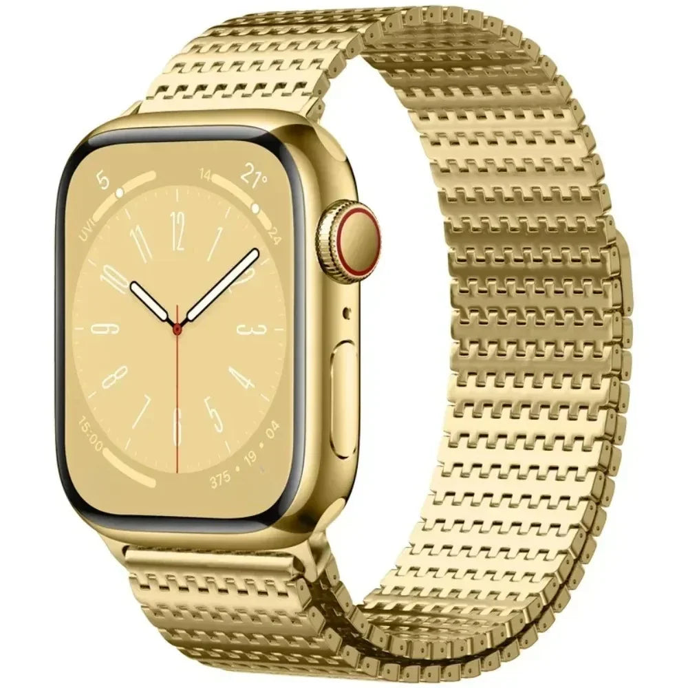 Apple Watch Stainless Steel Milanese Loop Band - Magnetic Clasp BandsCo Straps
