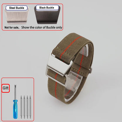 OnePlus Smartwatch Bands Nylon Elastic Parachute Fabric Watch Strap BandsCo Straps