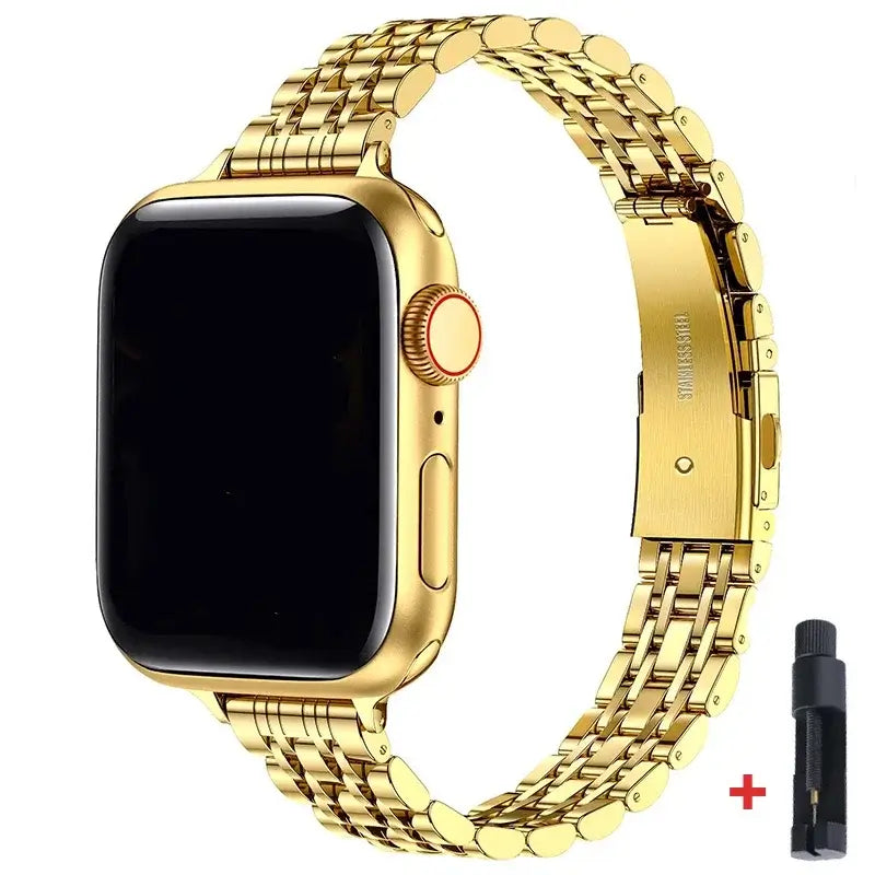 Apple Watch Stainless Steel Band - Sleek Durable Style BandsCo Straps