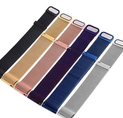 Huawei Stainless Steel Mesh Band - Elegant Magnetic Closure BandsCo Straps