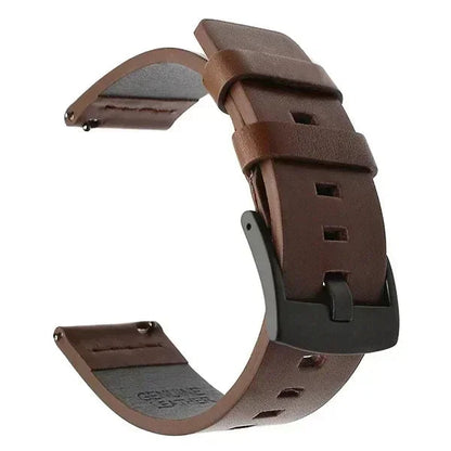COROS Leather Quick Release Watch Band for Smartwatch Premium Strap BandsCo Straps