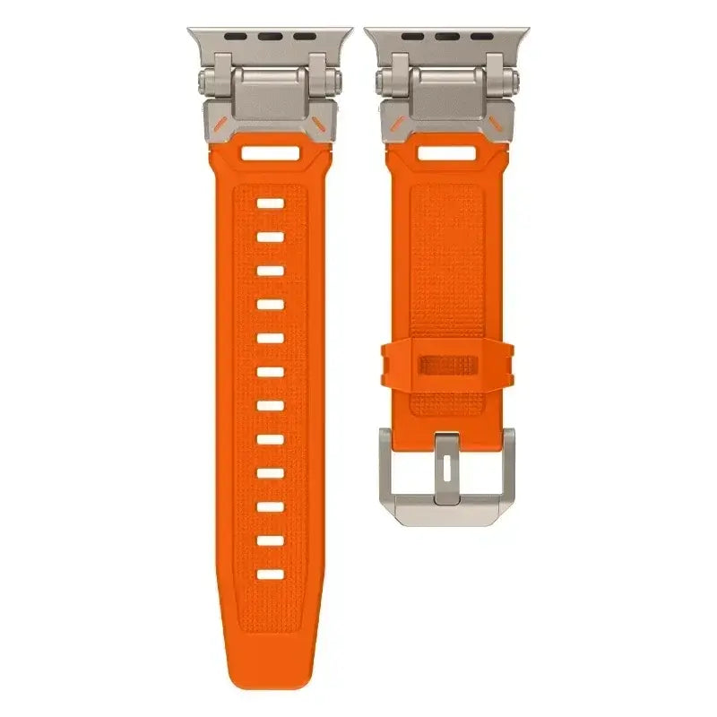 Apple Watch Silicone Metal Band - Premium Durable Strap BandsCo Straps