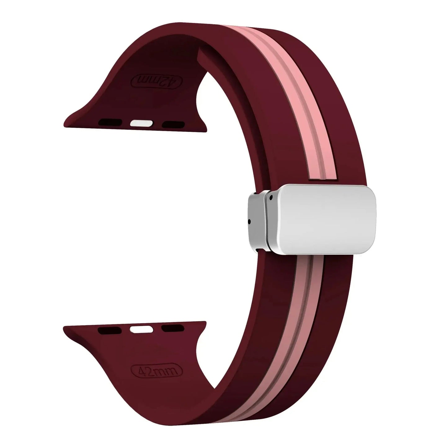 Apple Watch Silicone Strap - Durable Magnetic Closure Design BandsCo Straps