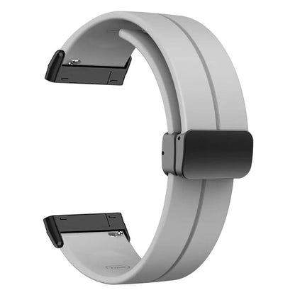 Fitbit Versa & Sense Silicone Strap With Magnetic Clasp BandsCo Straps