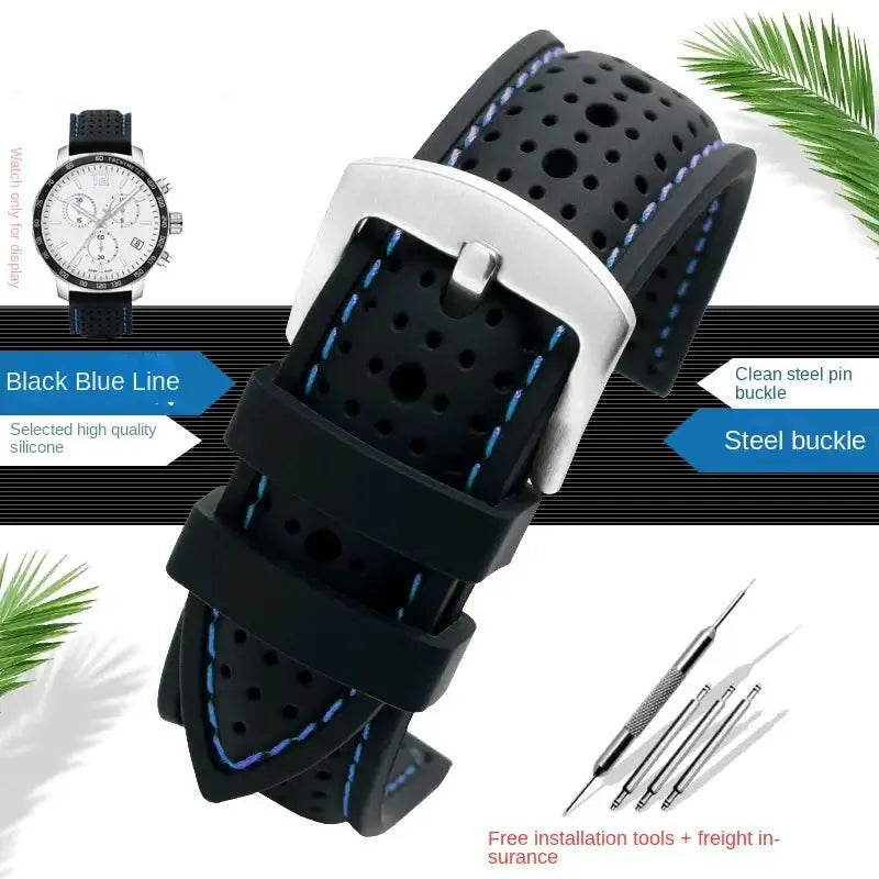 Suunto Silicone Band - Breathable Patterned Design BandsCo Straps