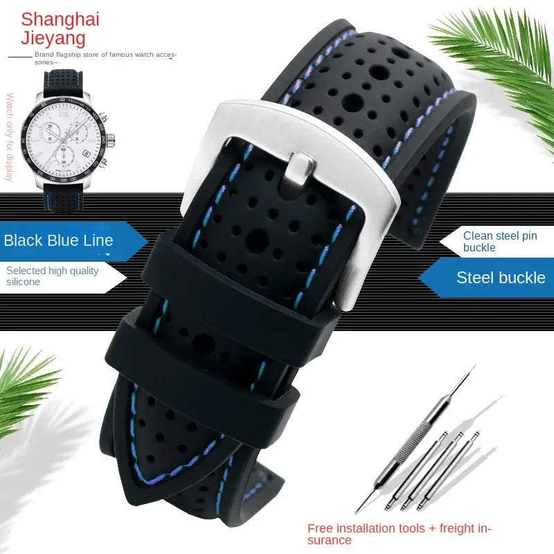 Ticwatch Silicone Band - Breathable, Comfortable, Versatile BandsCo Straps
