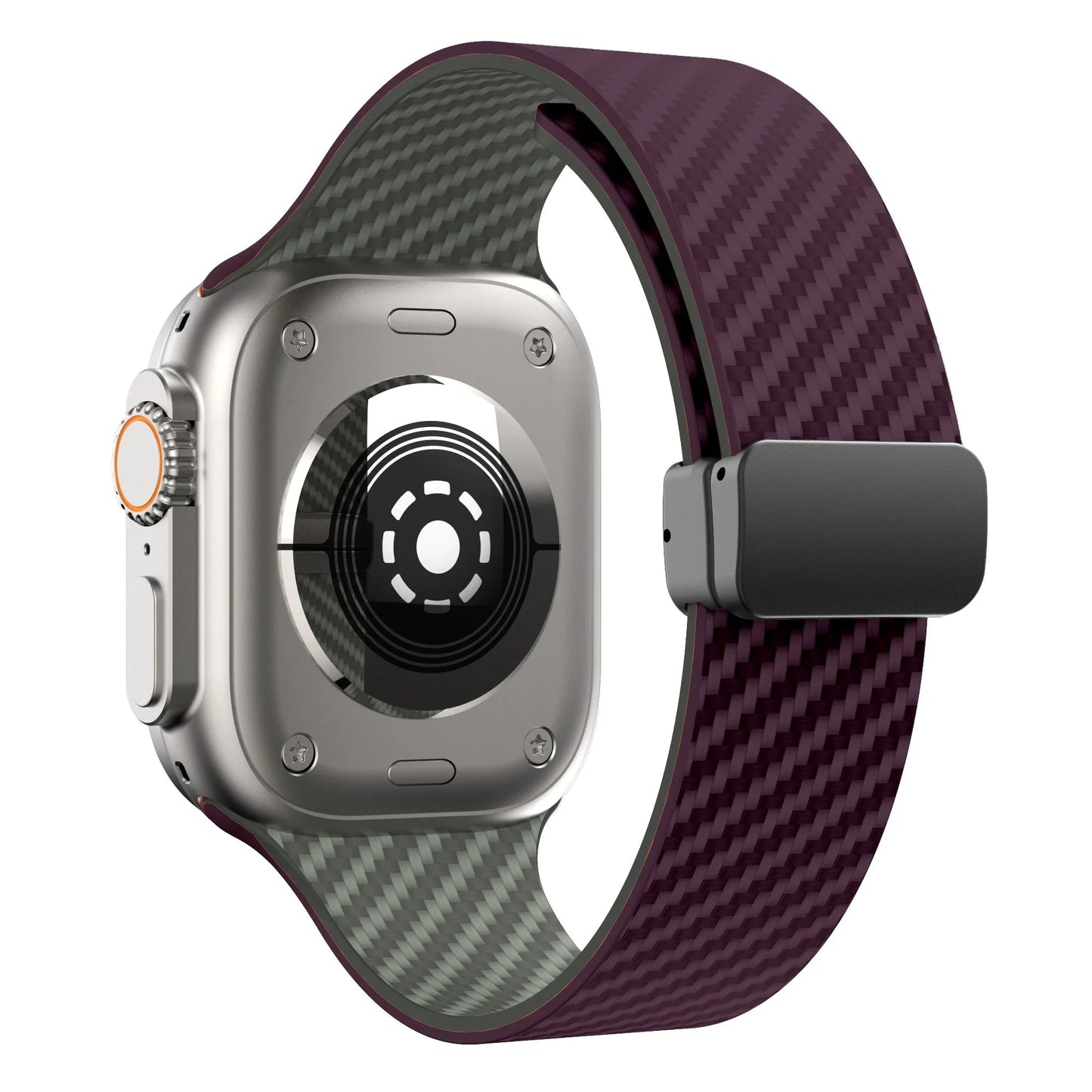 Apple Watch Silicone Strap - Magnetic Buckle, Durable Design BandsCo Straps