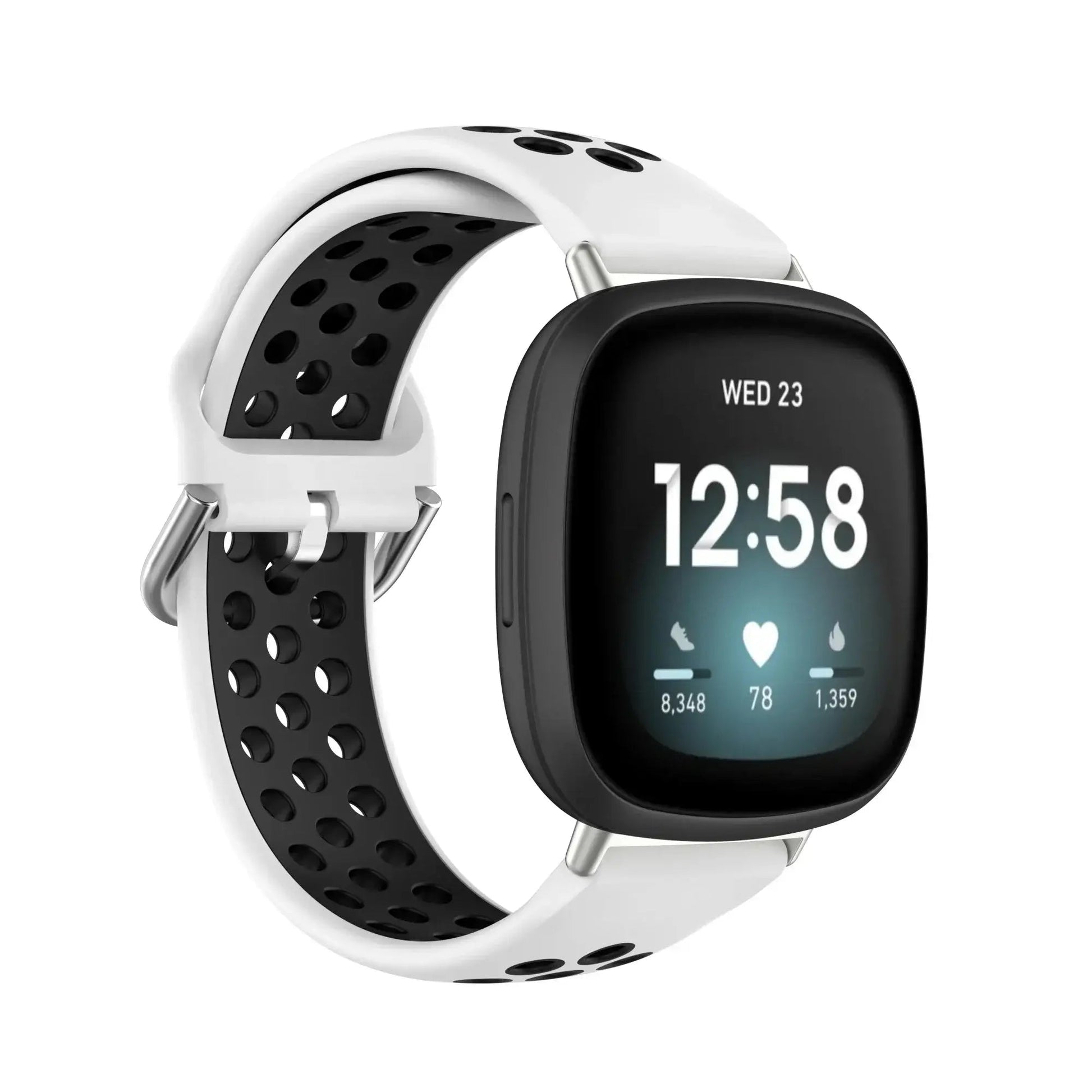 Fitbit Versa & Sense Silicone Band - Breathable Stylish Straps BandsCo Straps