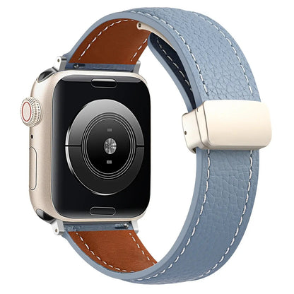 Apple Watch Leather Band - Premium Stylish Strap with Buckle BandsCo Straps
