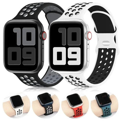 Apple Watch Silicone Band - Soft Breathable Design BandsCo Straps