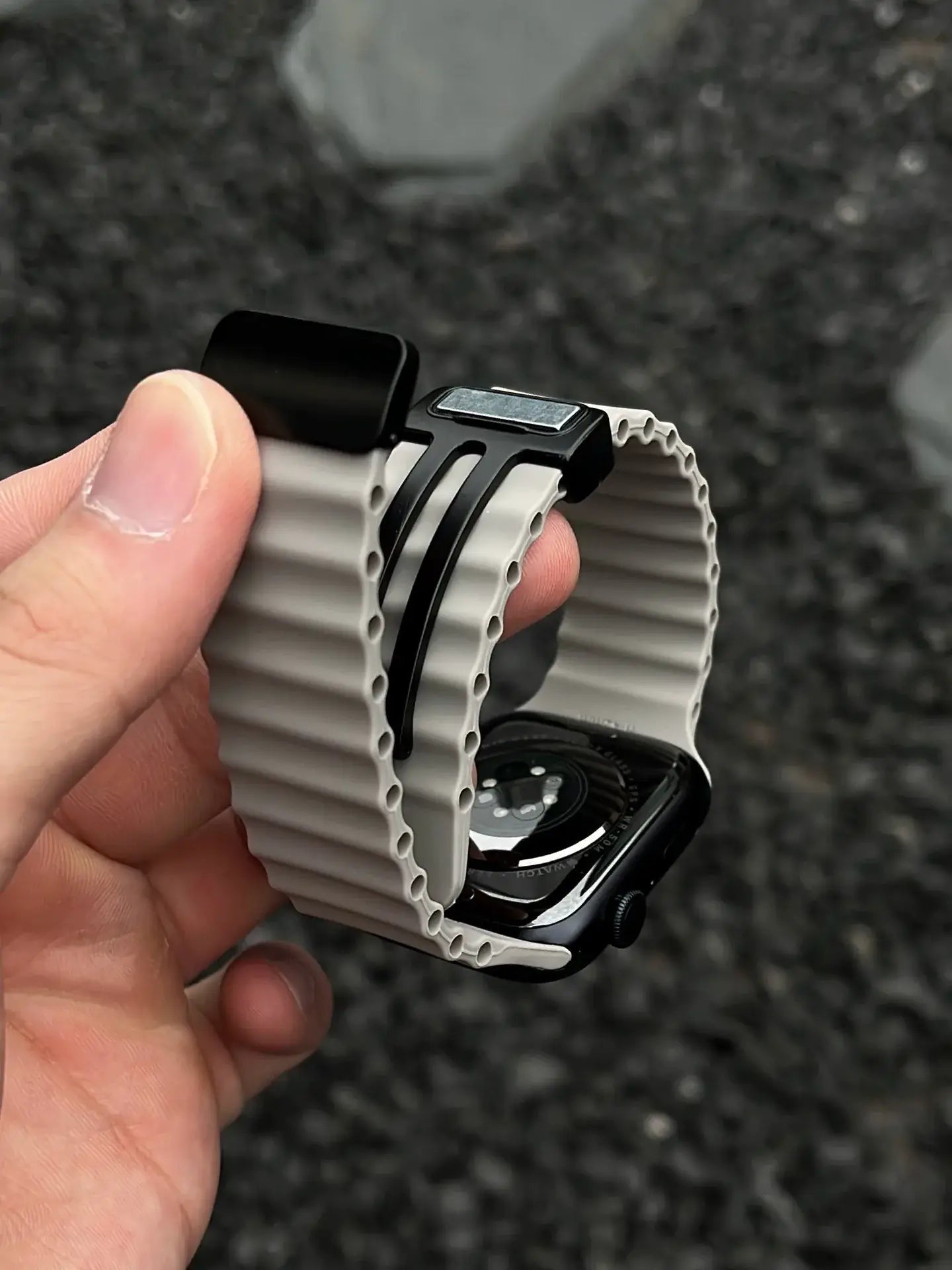 Apple Watch Silicone Strap - Soft Flexible Magnetic Design BandsCo Straps