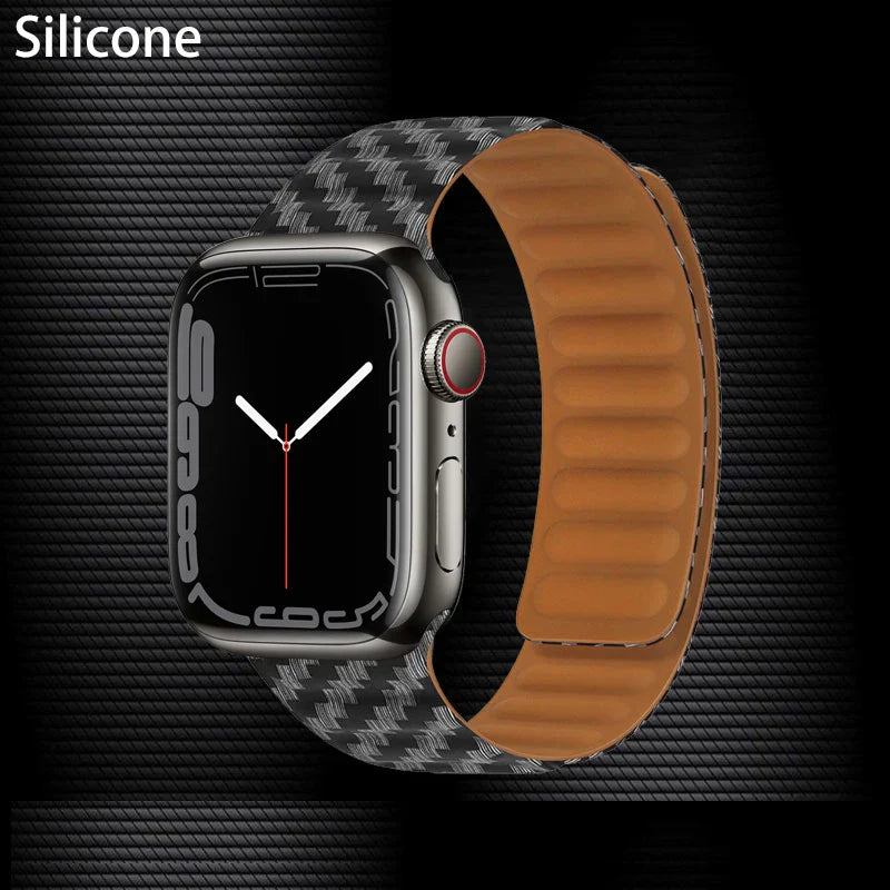 Apple Watch Leather Band - Premium Magnetic Loop Strap BandsCo Straps