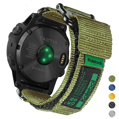 Garmin Nylon Loop Strap - Breathable Tactical Sports Band BandsCo Straps