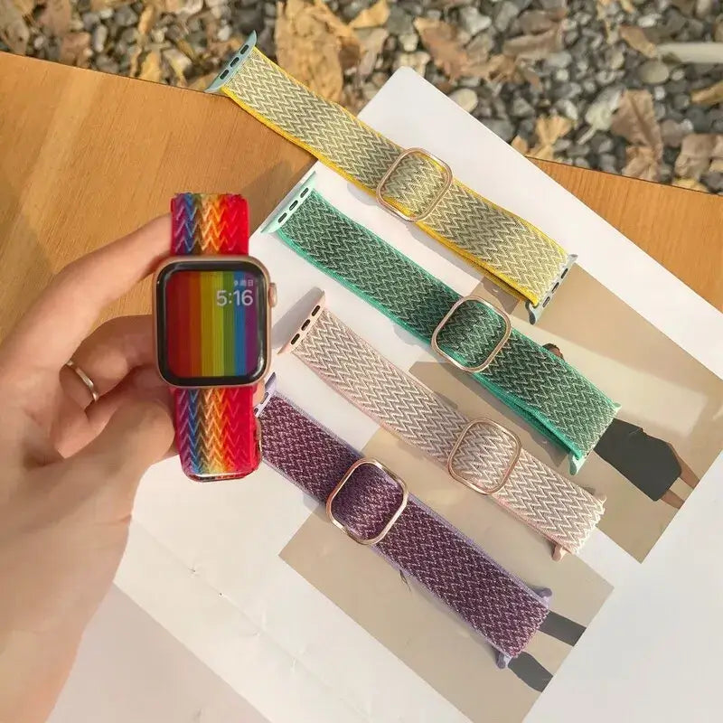 Apple Watch Nylon Band - Stylish, Durable, Elastic Design BandsCo Straps