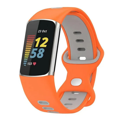 Fitbit Charge 5 6 Soft Silicone Strap - Sports Band BandsCo Straps