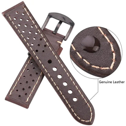 Suunto Leather Band - Breathable, Versatile, Stylish Design BandsCo Straps