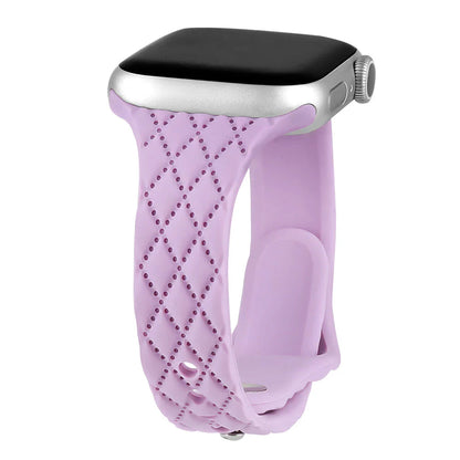 Apple Watch Silicone Strap - Slim Engraved Comfort Fit BandsCo Straps