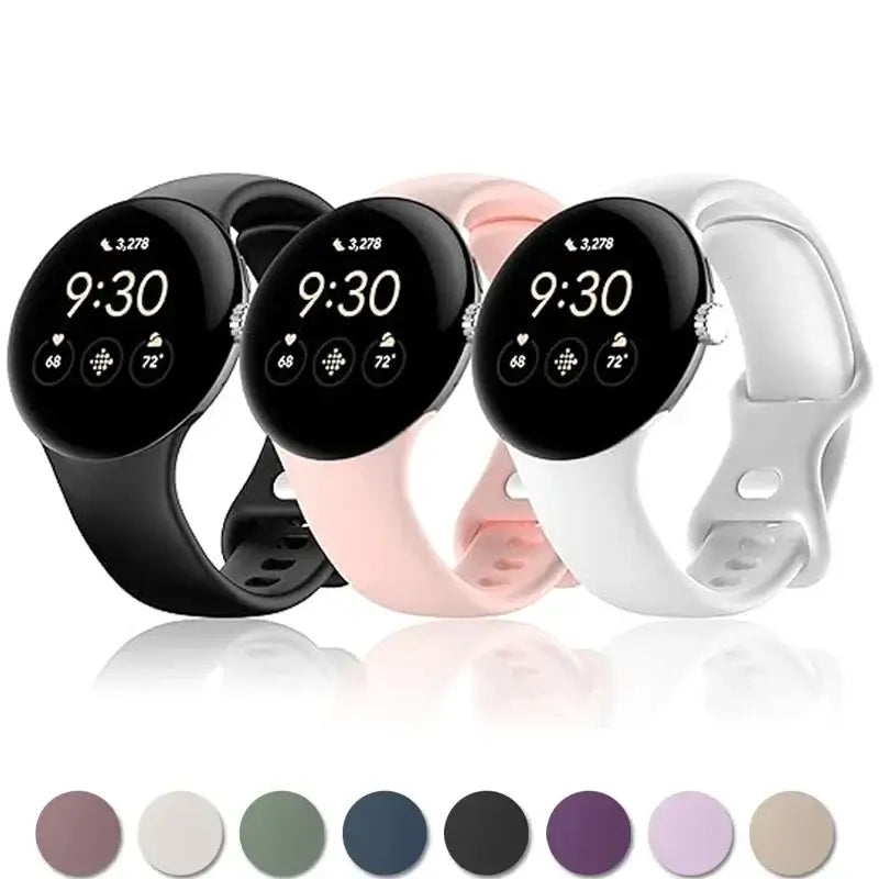 Google Pixel Silicone Band - Soft, Durable, Stylish Strap BandsCo Straps