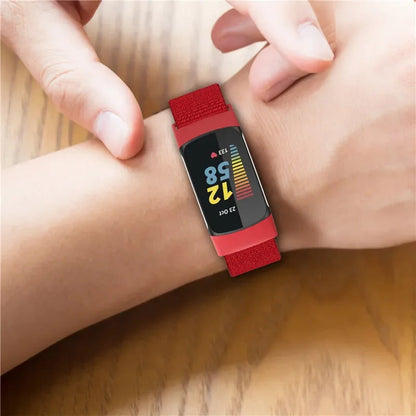 Fitbit Charge 5 6 Elastic Nylon Loop Band - Soft Strap BandsCo Straps