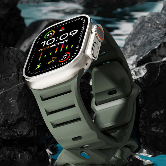 Apple Watch Sport Silicone Strap - Flexible, Waterproof Band BandsCo Straps