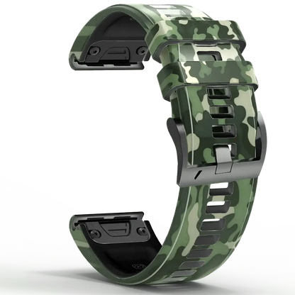 Garmin Silicone Camo Strap - Durable Stylish Design BandsCo Straps
