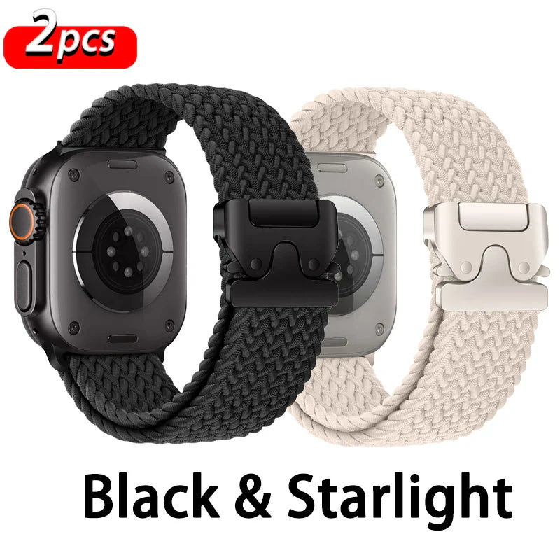 Apple Watch Parachute Strap - Braided Nylon, Breathable BandsCo Straps
