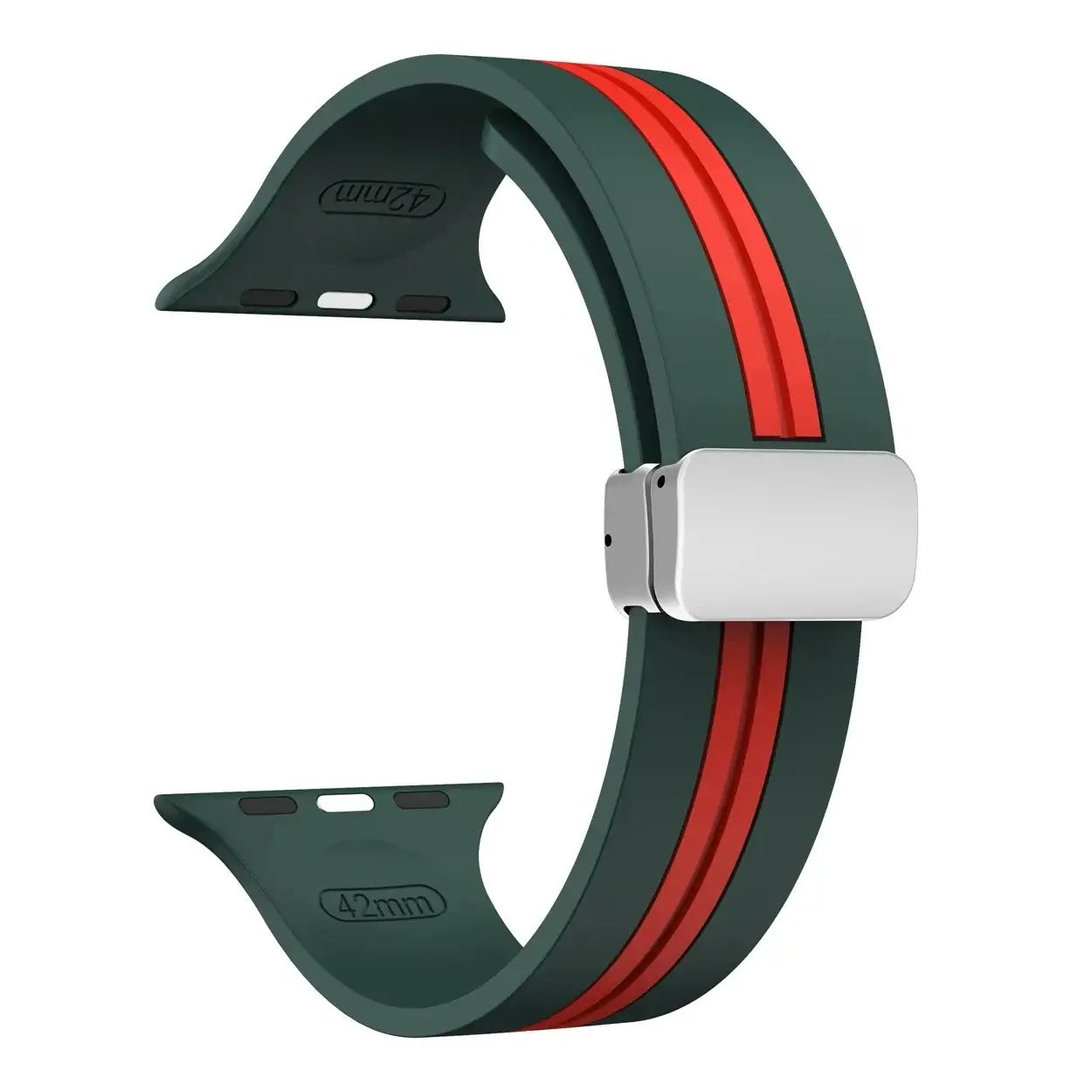 Apple Watch Silicone Strap - Durable Magnetic Closure Design BandsCo Straps