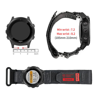 Garmin Nylon Loop Strap - Breathable Tactical Sports Band BandsCo Straps