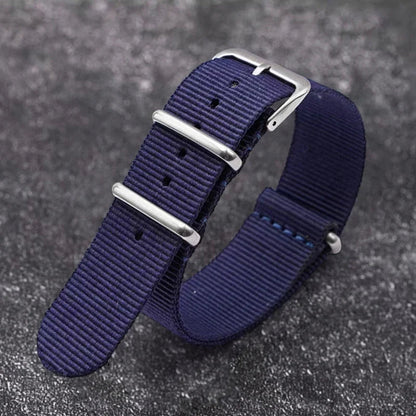 OnePlus Smartwatch Nylon Band Universal Canvas Loop Strap for Men & Women BandsCo Straps