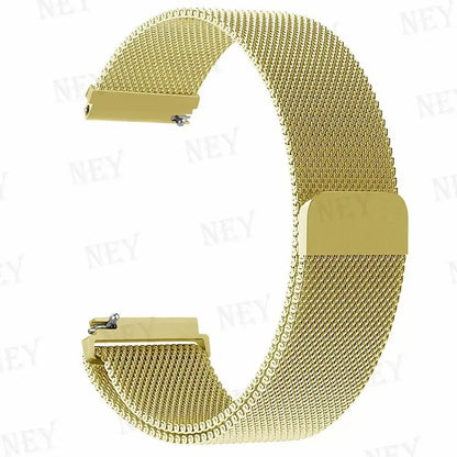 Amazfit Milanese Loop Band Stainless Steel Smartwatch Strap Metal Bracelet BandsCo Straps