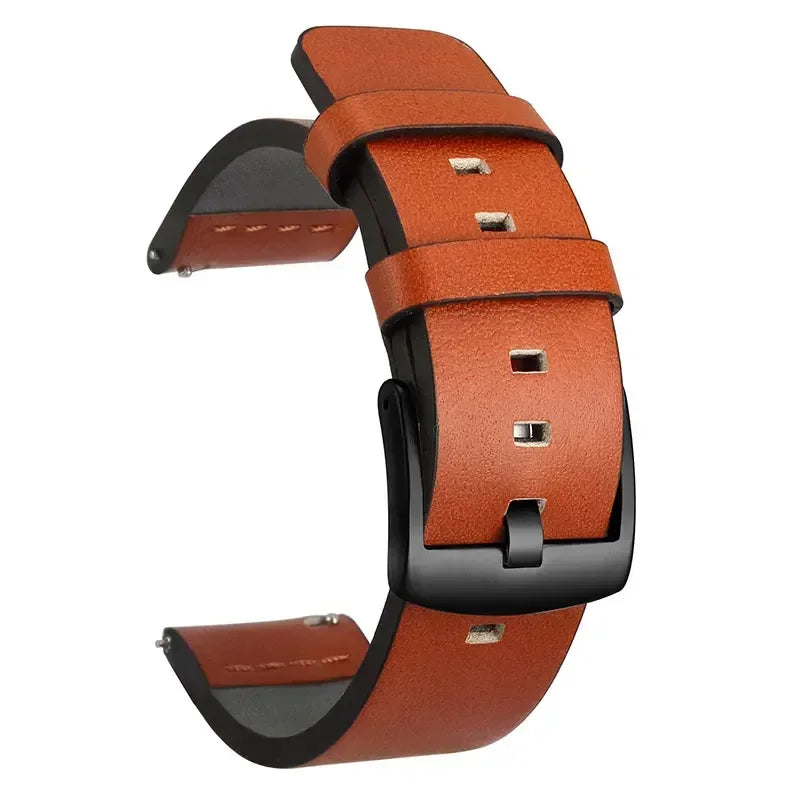 Amazfit Leather Watch Band High Quality Strap for Smartwatch BandsCo Straps
