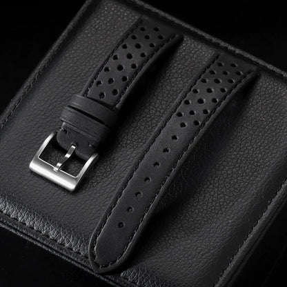 Amazfit Leather Band for Smartwatch - Vintage Calfskin Breathable Strap BandsCo Straps