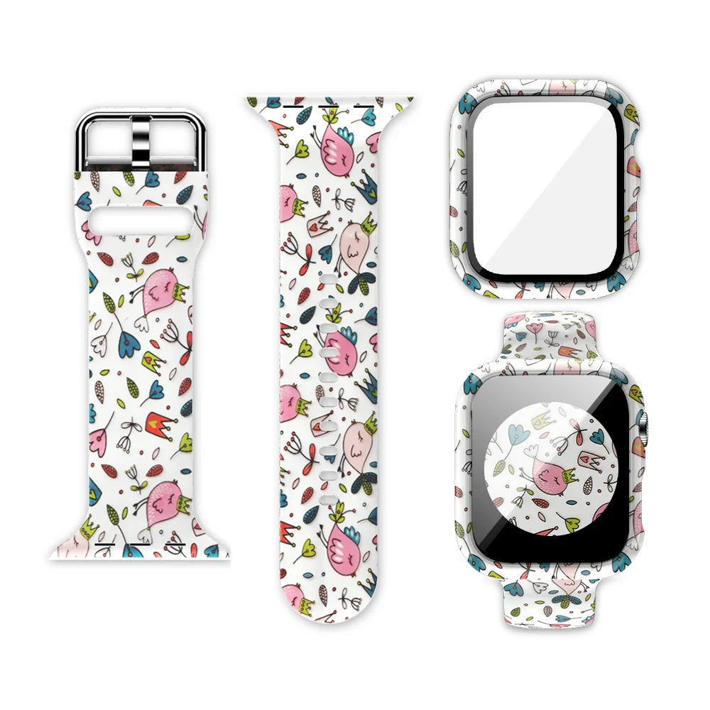 Apple Watch Silicone Strap - Unique Printed Designs BandsCo Straps