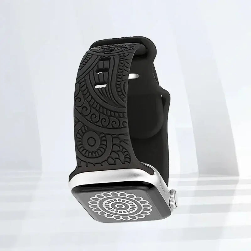 Apple Watch Silicone Strap - Stylish, Engraved Design BandsCo Straps