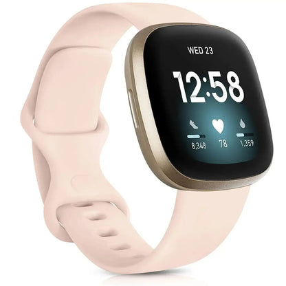 Fitbit Versa & Sense Silicone Bands - Lightweight Minimalist Design BandsCo Straps